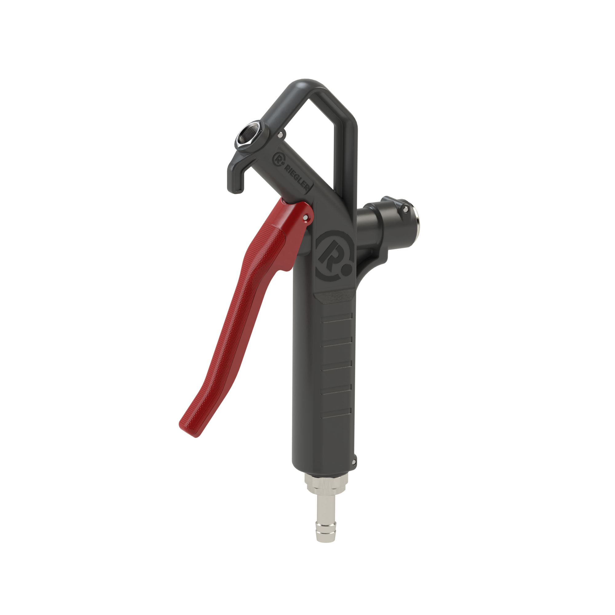 Blow gun, without nozzle, connectable below, Stem I.D. 13 - Riegler 129364