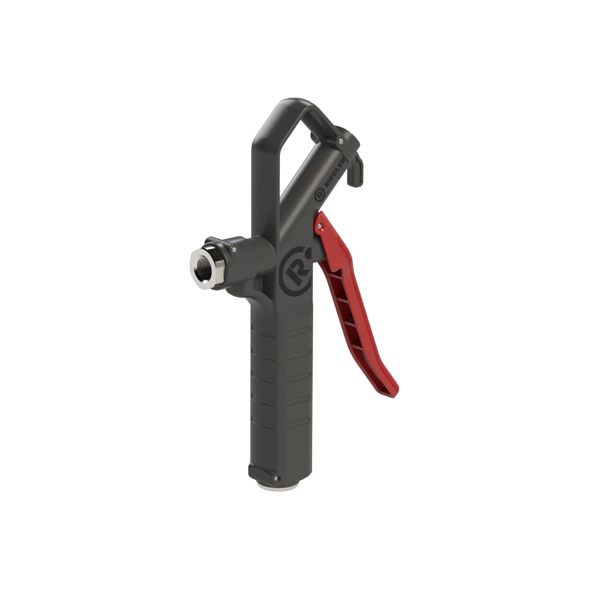 Blaspistole, Kunstst., o. Düse, ob. anschließb., G 1/4 IG - Riegler 129365