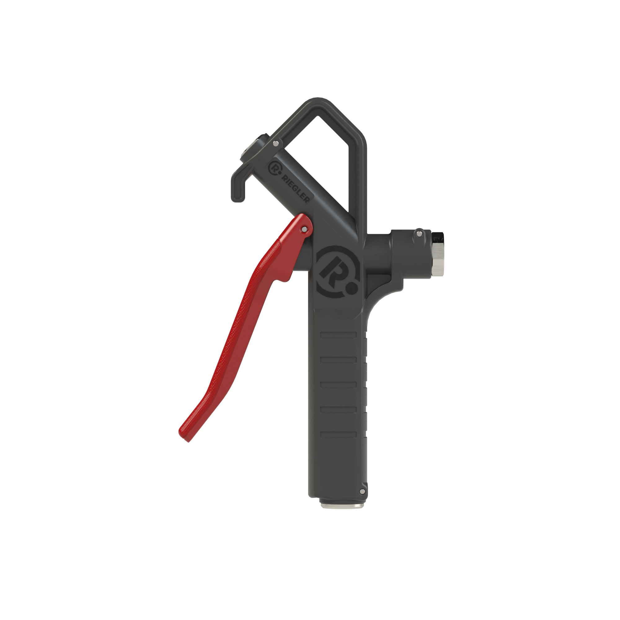 Blaspistole, Kunstst., o. Düse, ob. anschließb., G 1/4 IG - Riegler 129365