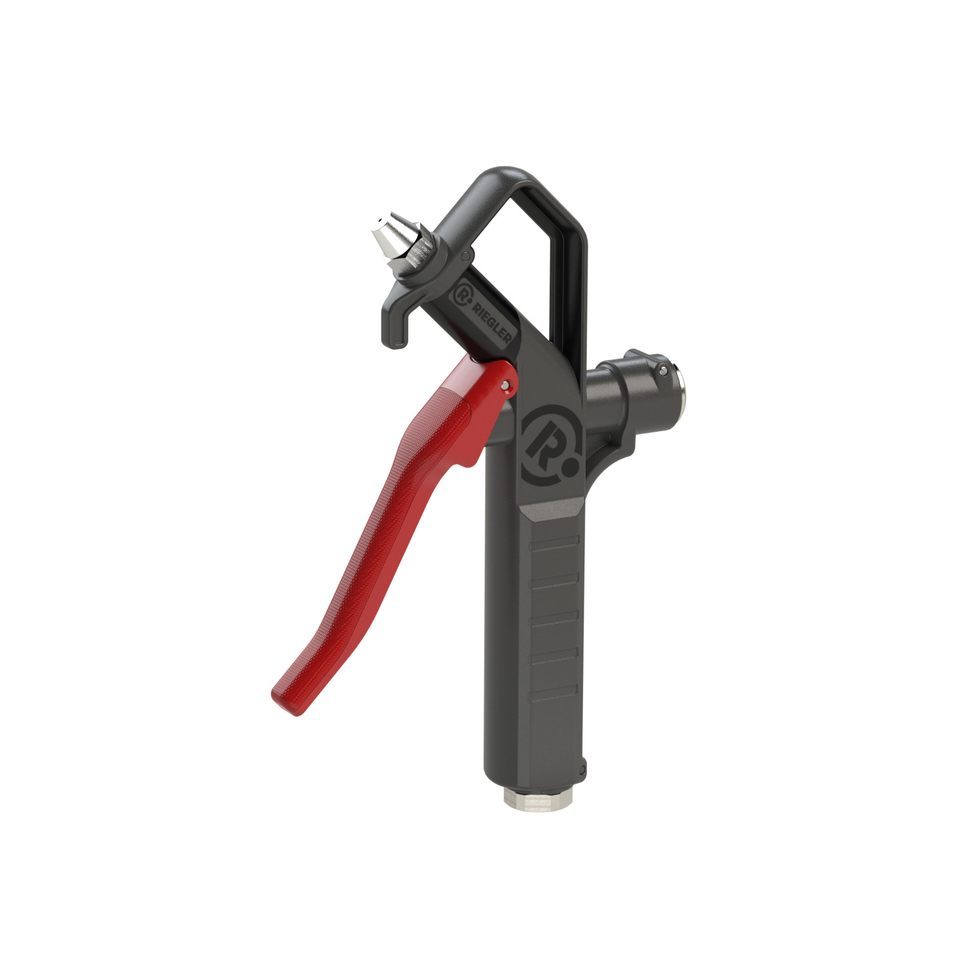 Blow gun, standard nozzle, connectable below, G 1/4 IT - Riegler 129370