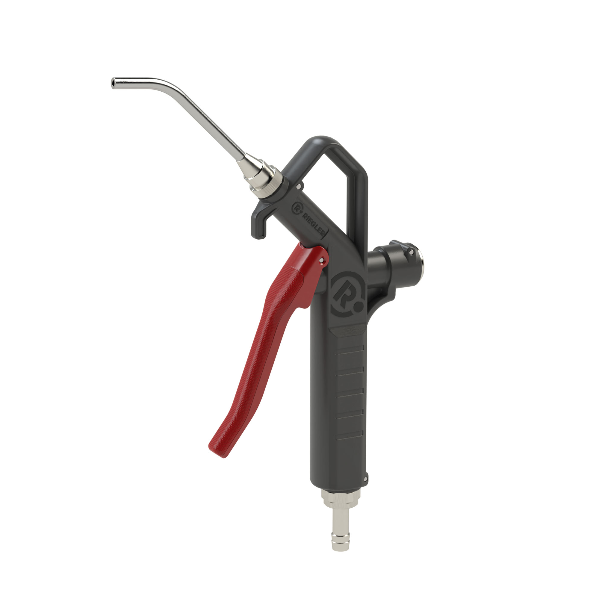 Blow gun, rod nozzle, connectable below, Stem I.D. 13 - Riegler 129384