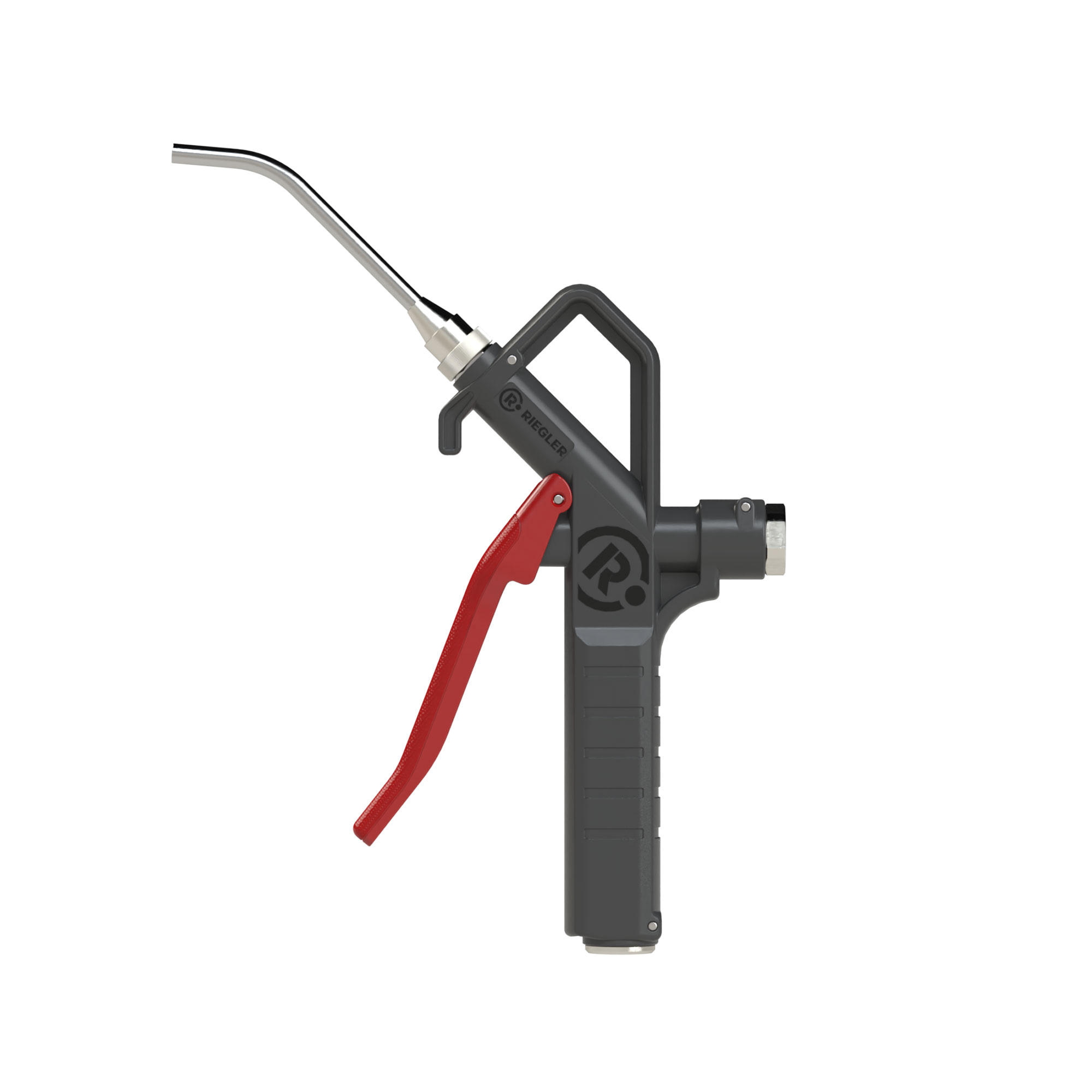 Blow gun, rod nozzle, connectable on top, G 1/4 IT - Riegler 129385
