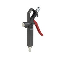 Riegler 129396.Blow gun, safety nozzle, connectable on top, Push-in plug DN 7.2