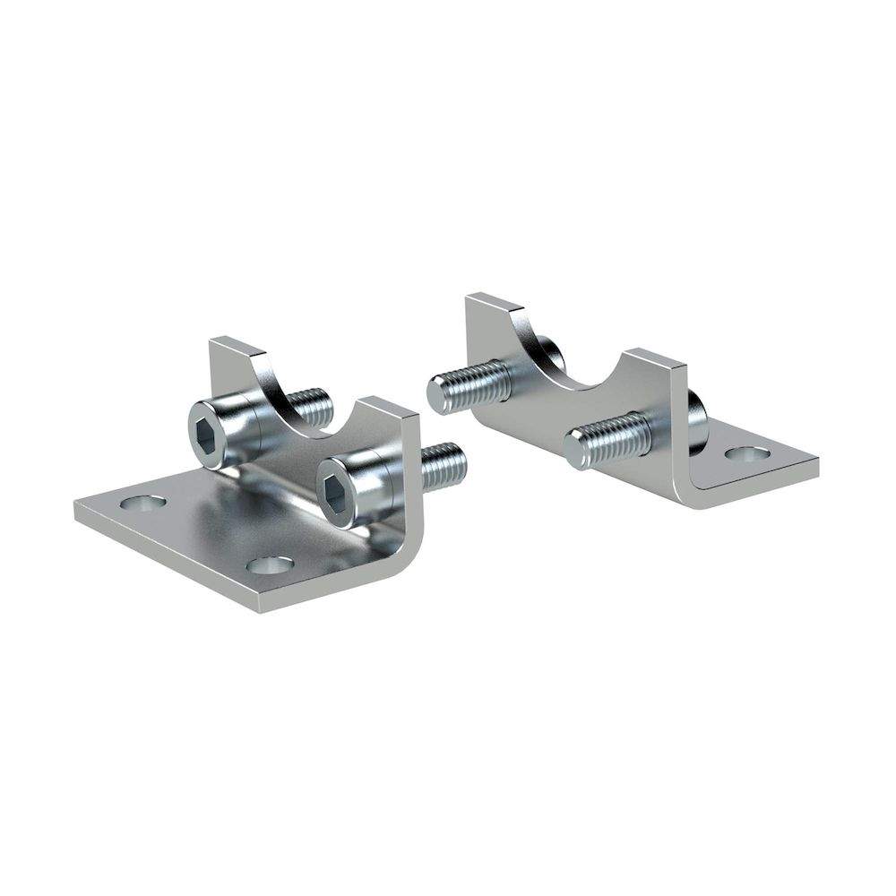 Riegler 129641. Fußbefestigung für kolbenstangenlose Zylinder ZRL1 Ø25