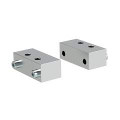 Riegler 129643.Foot mounting for rodless cylinders ZRL1 Ø32, vertikal