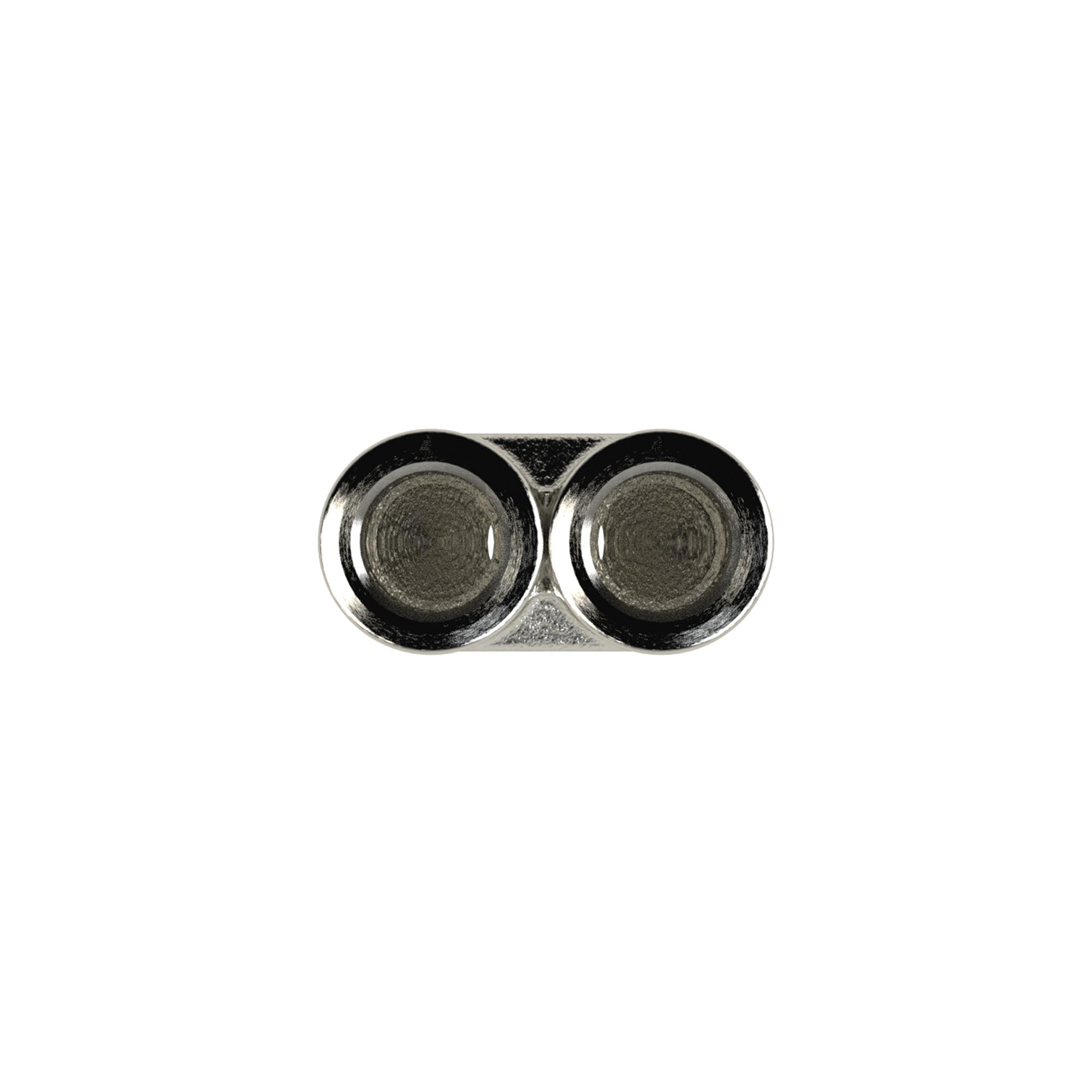 Y-connectors »metallica«, hose exterior Ø 8, Nickel-plated brass - Riegler 129846