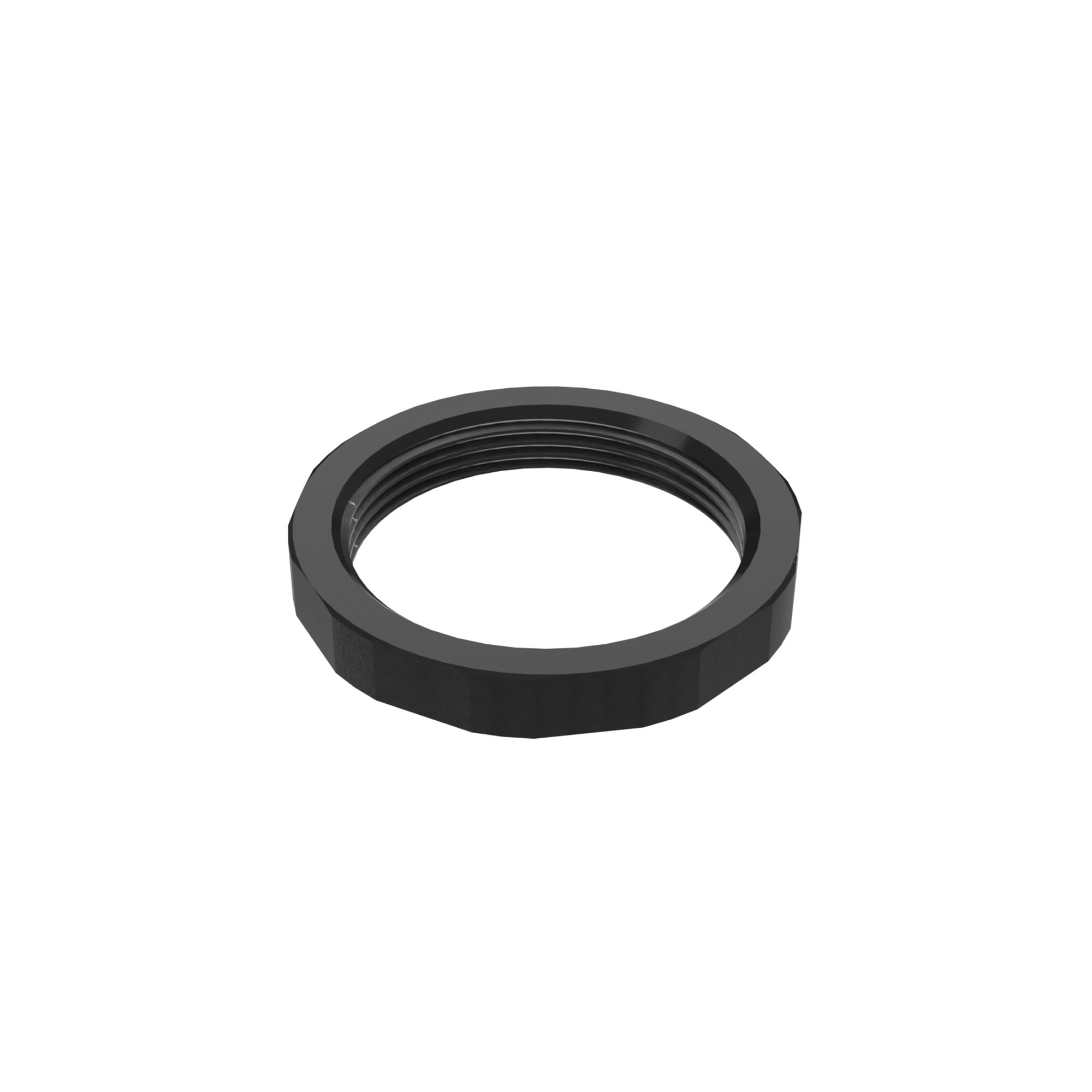 Fastening nut 62x1,5, POM, for service unit »GA«, size 600 - Riegler 129877