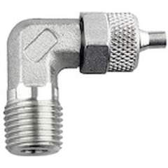Riegler 110683.Angled screw-in fitting, ET conical, R 1/8, for hose 6/4 mm, AF12
