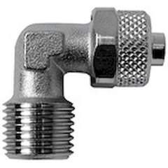 Riegler 115210.Angled screw-in fitting »value line«, R 1/4 o., for hose 10/8