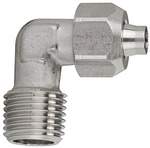 Riegler 110697.Angled screw-in fitting, R 1/8 o., for hose 6/4 mm, AF 12/10