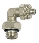 Riegler 115222.Angled screw-in fitting »value line«, rotating, G 1/4 o.