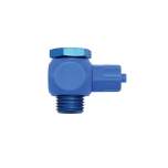 Riegler 110730. Winkel-Verschraubung, drehbar, G 1/8, für Schlauch 6/4, POM