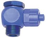 Riegler 110730.Angled fitting, rotating, G 1/8, for hose 6/4 mm, POM