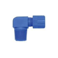 Riegler 110736.Angled fitting, rigid, R 1/4 o., for hose 6/4 mm