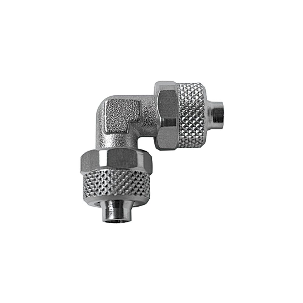 Riegler 115238.Angled connection »value line«, for hose 10/8 mm, AF 11