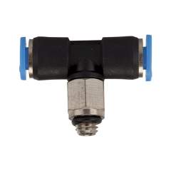 Riegler 148841.Push-in T-fitting »Blue Series« mini, rotating, M5