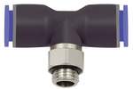 Riegler 135647.Push-in T-fitting »Blue Series«, rotating, G 1/2 o.