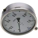 Wika MS 1160 GLY ES Chemie-Glycerin-Manometer senkrecht,160mm, 0-1 bar