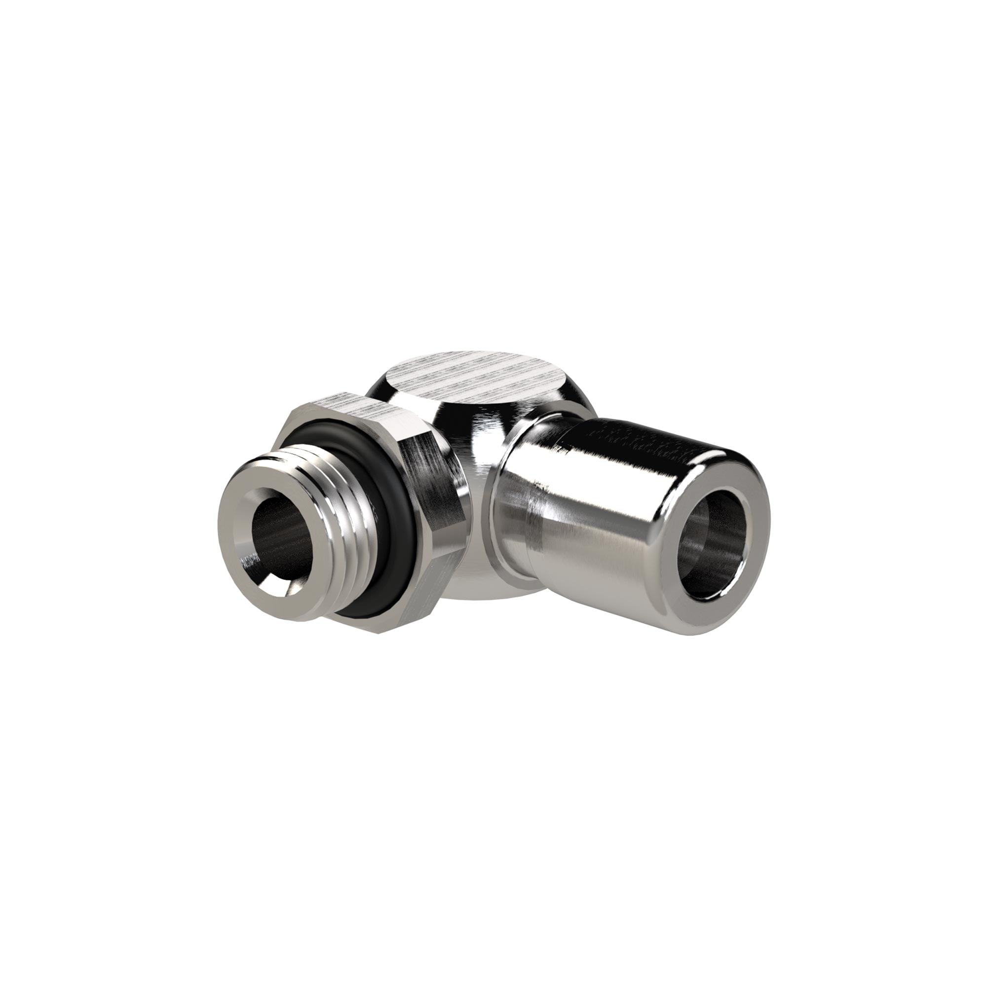 Elbow push-in fitting »NonPlusUltra«, rotat. - Riegler K2509