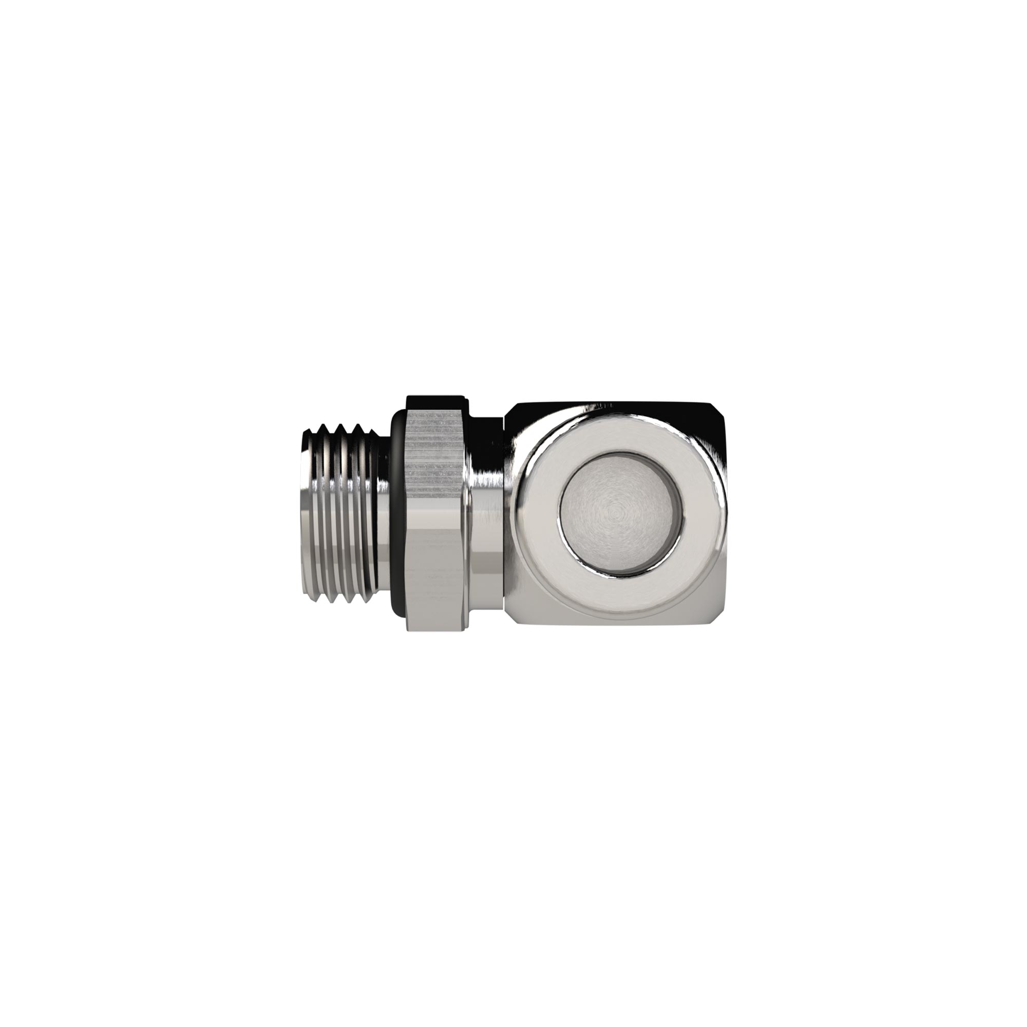 T-Steckverschraubung »NonPlusUltra«, drehb., M5, Ø 4mm, VPE10 - Riegler 131474