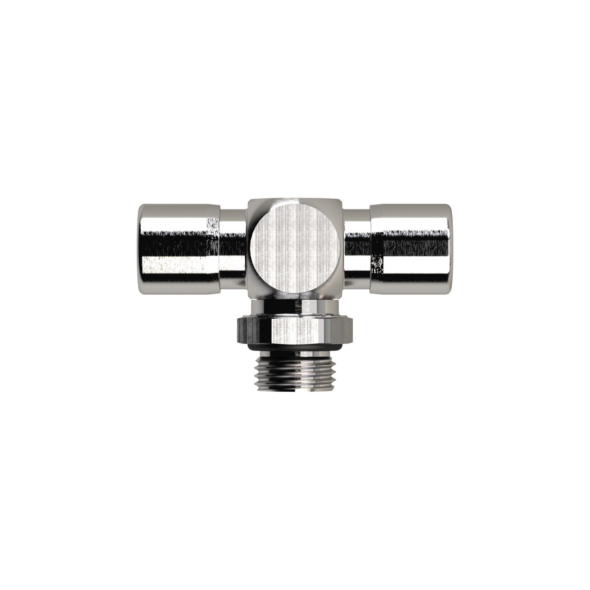 T-Steckverschraubung »NonPlusUltra«, drehb., M5, Ø 4mm, VPE10 - Riegler 131474