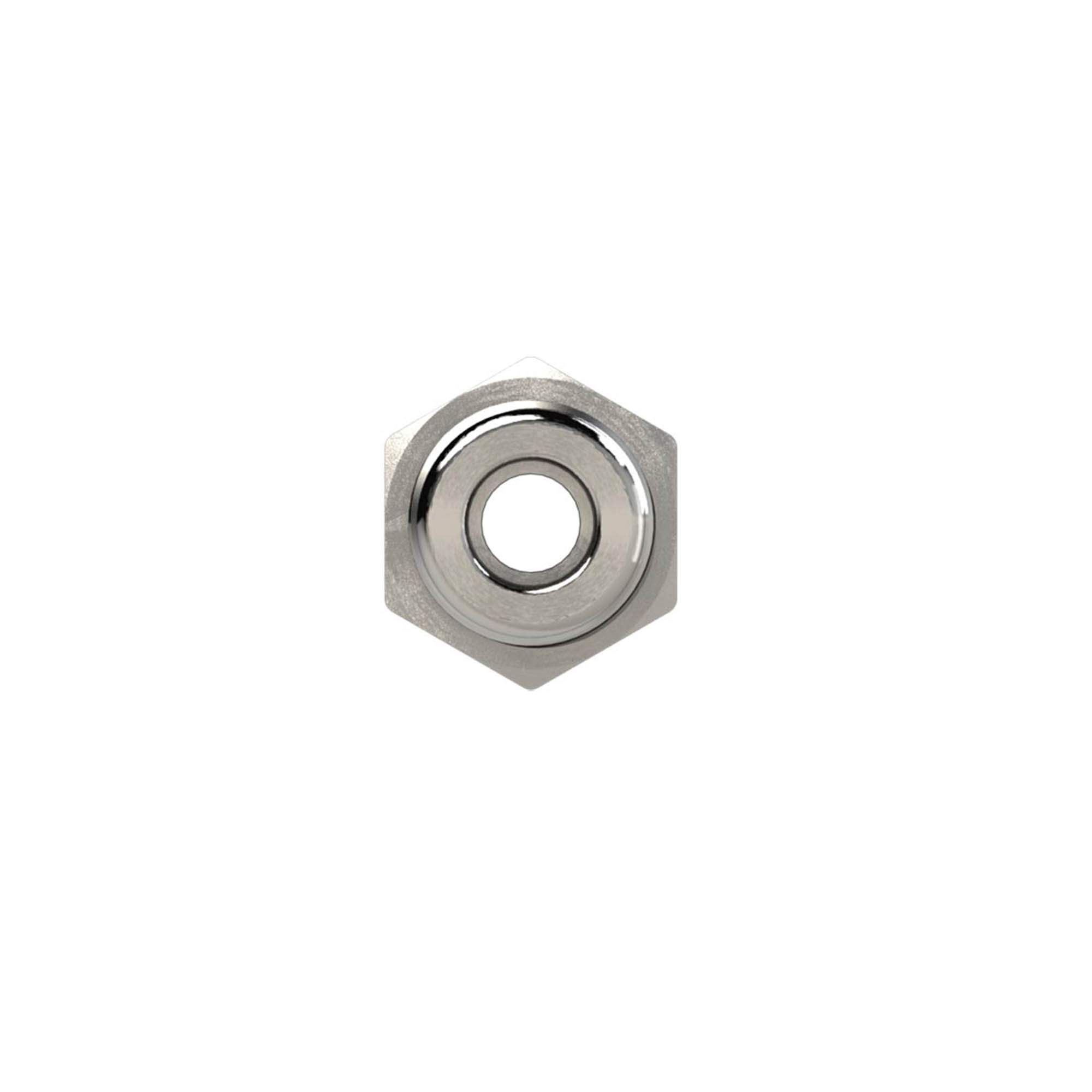 Gerade Schott-Steckverb. »NonPlusUltra«, red., Ø 10/8 mm, VPE 10 - Riegler 131998