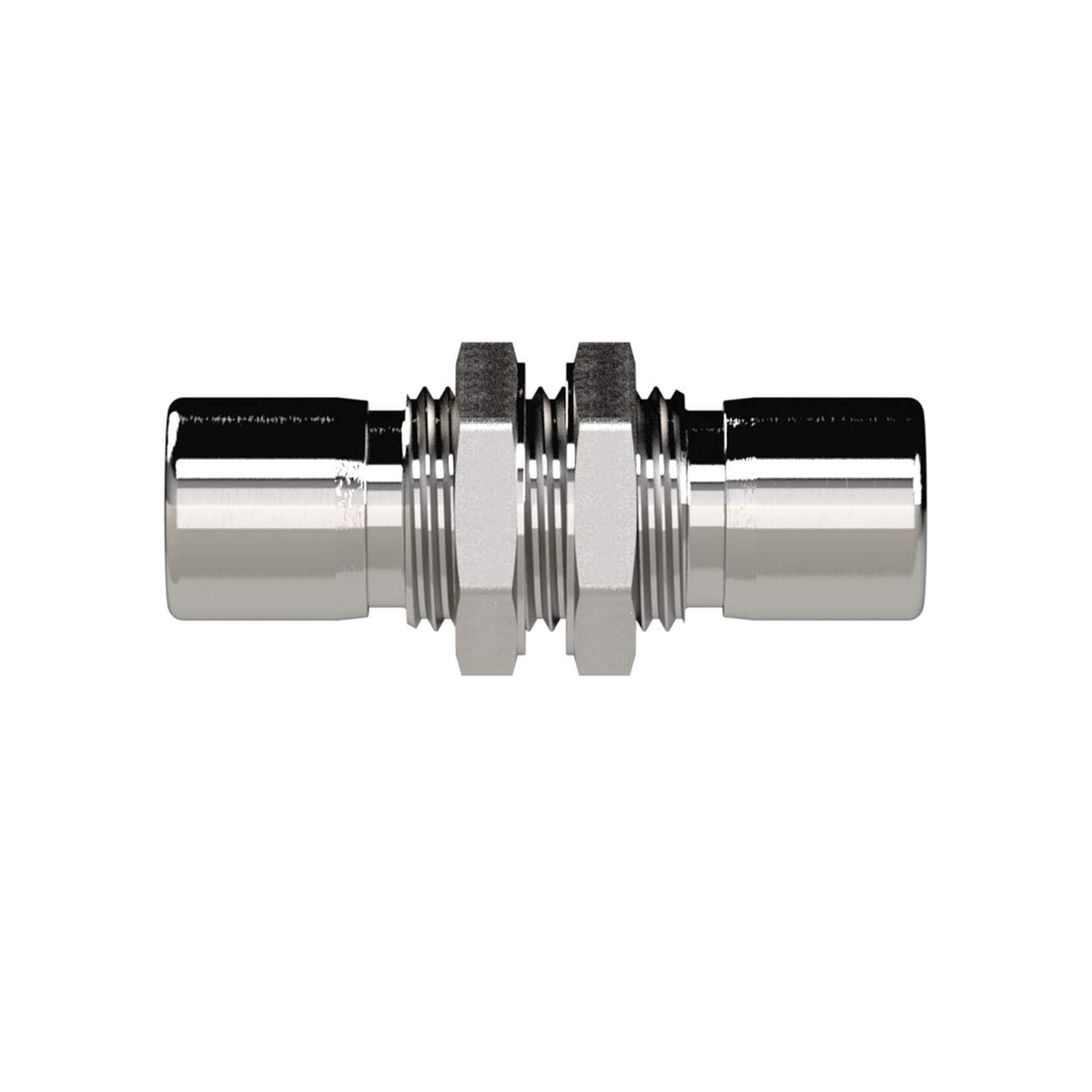 Gerade Schott-Steckverb. »NonPlusUltra«, red., Ø 10/8 mm, VPE 10 - Riegler 131998