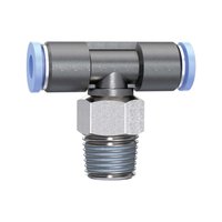 Riegler 148849.Push-in T-fitting »Blue Series« mini, rotating, R 1/8