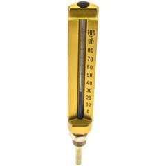 SITS 10020063 Maschinenthermometer (200mm) senkrecht/0 bis +100°C/63mm