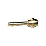 Riegler 136302.Hose sleeve, ball nipple, for hose I.D. 10, Brass