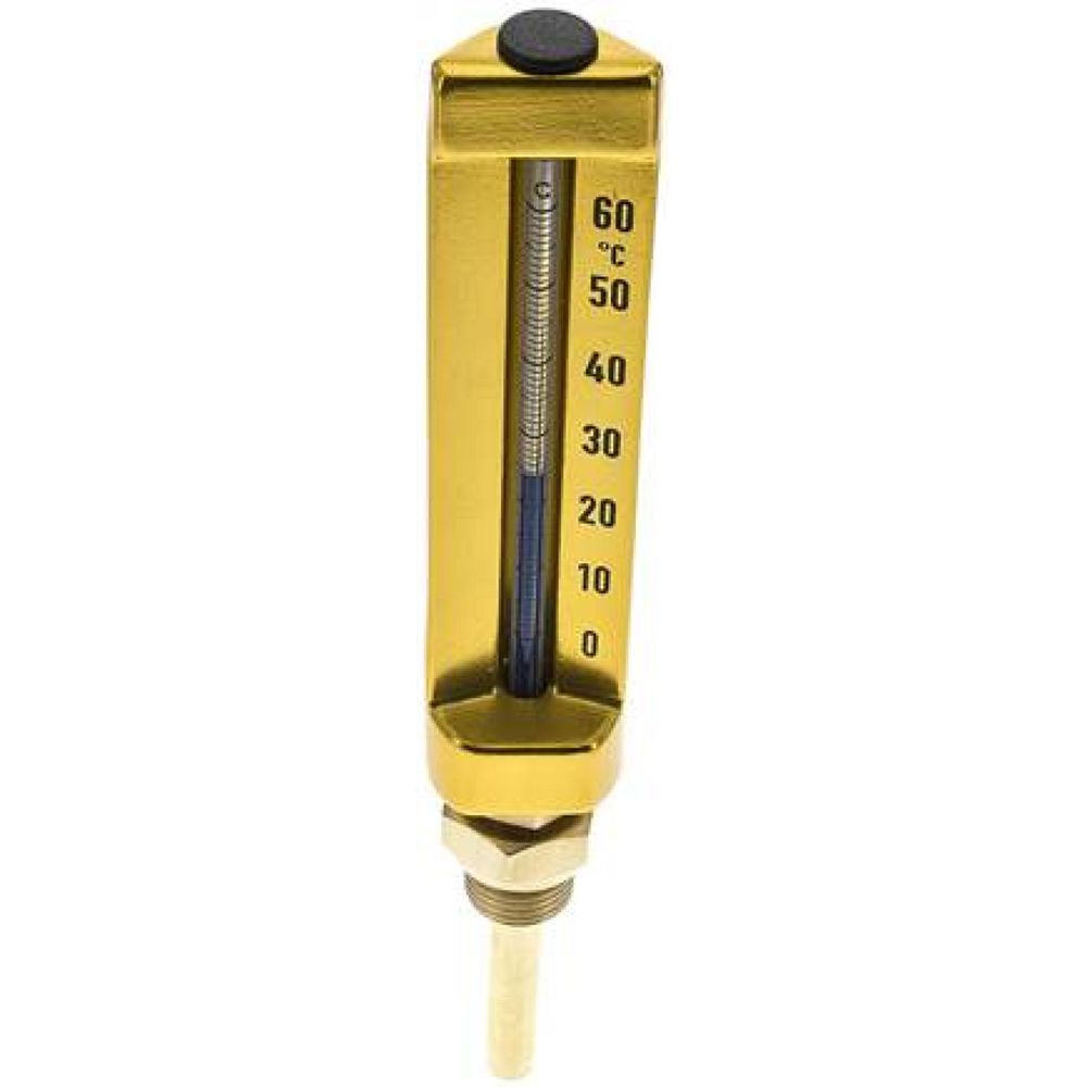 SITS 6015063 Maschinenthermometer (150mm) senkrecht/0 bis +60°C/63mm