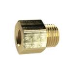 Riegler 134704.Reducing nipple long, G 2 o., G 1 1/2 i., AF 70, Brass