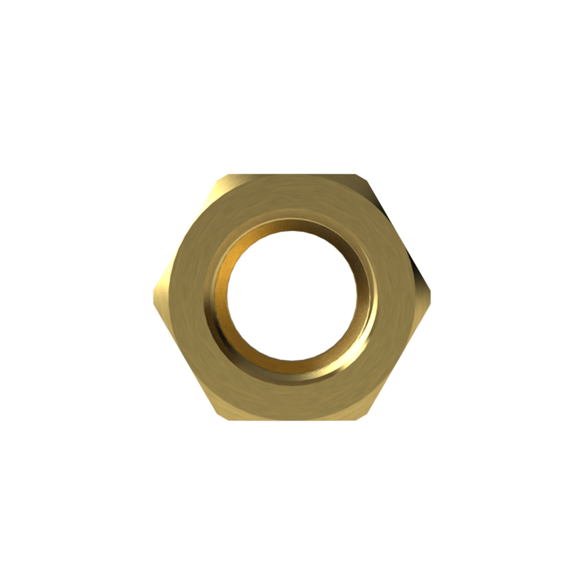 Reducing nipple long, G 3/8 o., G 1/4 i., AF 19, Brass - Riegler 134685