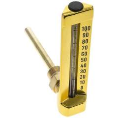 SITW 100150100 Maschinenthermometer (150mm) waagerecht/0 bis +100°C/100mm