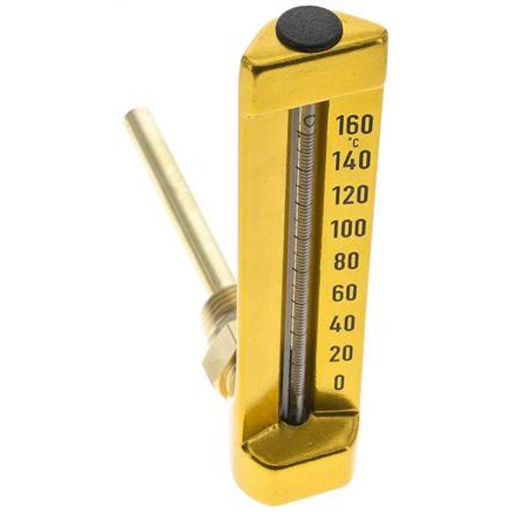 SITW 160150100 Maschinenthermometer (150mm) waagerecht/0 bis +160°C/100mm