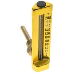 SITW 20015063 Maschinenthermometer (150mm) waagerecht/0 bis +200°C/63mm