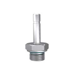 Riegler 135306.Thread plug nipple, G 1/2 o. , Plug connenction Ø 12 mm
