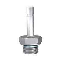 Riegler 135307.Thread plug nipple, G 1/2 o. , Plug connenction Ø 14 mm