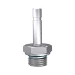 Riegler 135302.Thread plug nipple, G 3/8 o. , Plug connenction Ø 10 mm