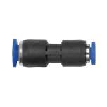 Riegler 148867.Straight push-in connector »Blue Series« mini, red., hose Ø 6/4