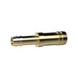 Riegler 136275.Double hose connector, reduced, for hose I.D. 9,13 mm, Brass