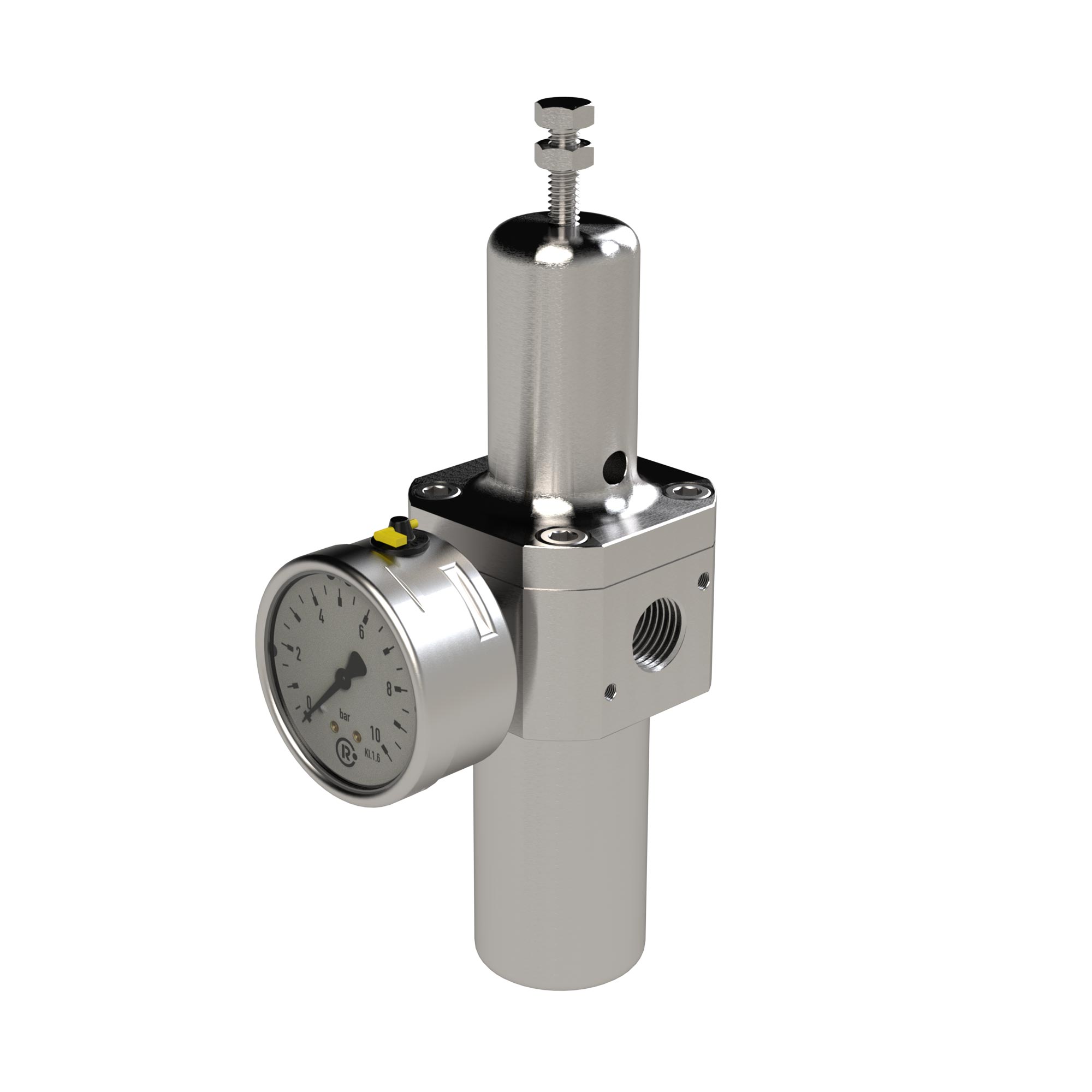 Stainless steel filter regulator 1.4404, rev. - Riegler K2525