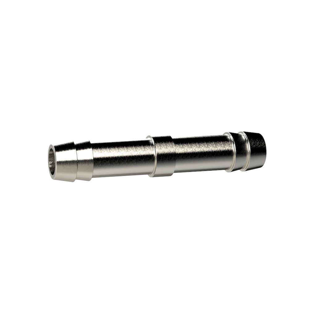 Riegler 136544. Doppelschlauchtülle, für Schlauch LW 6 mm, Messing vern.
