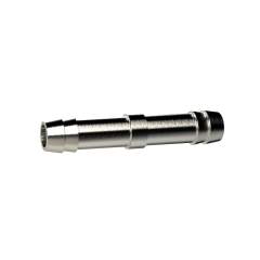 Riegler 136553.Double hose connector, for hose I.D. 25 mm, nickel-plated brass