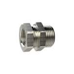 Riegler 136678.Bulkhead fitting, M34x2 o., G 3/4 i., nickel-plated brass