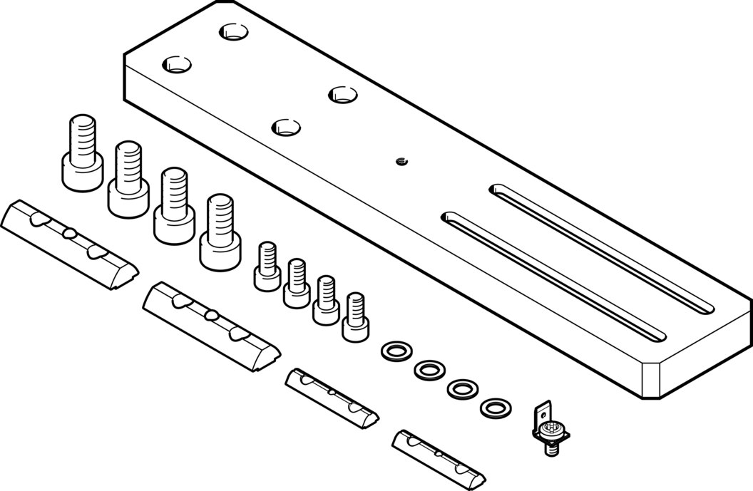 Installationsbausatz HMIXB-RP/FP-2 - Festo 566893