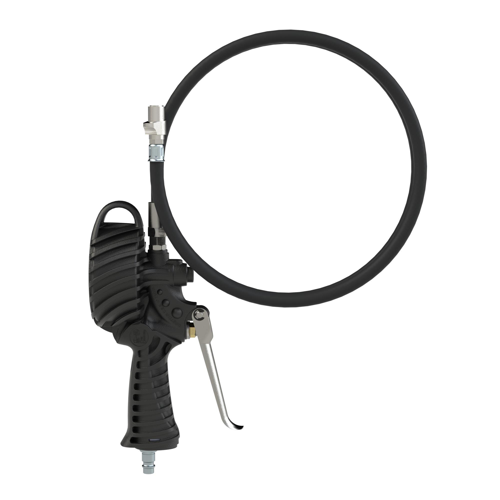Stand.-Handreifenfüllmesser QS, Mano Ø 80 mm, ungeeicht, 0-12 bar - Riegler 137648