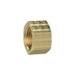 Riegler 137891. Verschlusskappe (Sechskant-Ausführung), G 1/8, SW 13, Messing