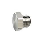 Riegler 137947.Locking screw, Exterior hexagonal, M5, nickel-plated brass