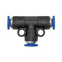 Riegler 148877.Push-in T-connector »Blue Series« mini, for hose exterior Ø 3 mm
